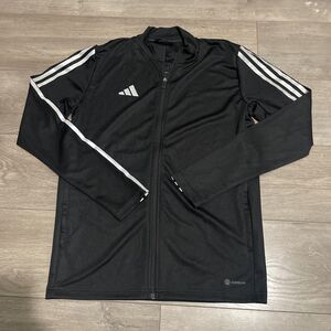 Adidas Climalite Womens Black Jacket Medium Aero ready Full Zip